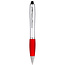 1 Stuks - Touch Pen - 2 in 1 Stylus Pen voor smartphone en tablet - Rood