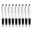 9 Stuks - Touch Pen - 2 in 1 Stylus Pen voor smartphone en tablet - Zwart