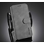 CaseMe - iPhone 11 Pro Hoesje - Met Magnetische Sluiting - Ming Serie - Leren Book Case - Grijs