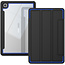 Case2go Samsung Galaxy Tab A7 (2020) Hoes - Tri-Fold Book Case met Transparante Back Cover en Pencil Houder - 10.4 Inch - Blauw/Zwart
