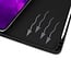 Case2go - Hoes voor de Apple iPad Pro 11 inch (2021) - Tri-Fold Book Case - met Apple Pencil Houder - Zwart