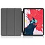 Case2go - Hoes voor Apple iPad Pro 2021 (11 Inch) - Cowboy Book Case - Donker Blauw