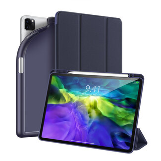 Dux Ducis Apple iPad Pro 2021 Hoes (11 Inch) - Dux Ducis Osom Tri-Fold Book Case Series - Blauw