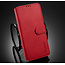 CaseMe - Samsung Galaxy S20 Plus Hoesje - Met Magnetische Sluiting - Ming Serie - Leren Book Case - Rood