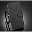 CaseMe - Samsung Galaxy S20 Ultra Hoesje - Met Magnetische Sluiting - Ming Serie - Leren Book Case - Zwart