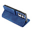 CaseMe - Samsung Galaxy S21 Ultra Hoesje - Met Magnetische Sluiting - Ming Serie - Leren Book Case - Blauw