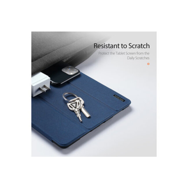 iPad Pro 2021 (12.9 Inch) Hoes - Dux Ducis Domo Book Case - Donker Blauw