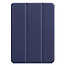 Case2go - Hoes voor de iPad Pro 12.9 (2021) - Tri-Fold Book Case - Donker Blauw