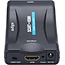 Scart naar HDMI Adapter - Full HD - 720P / 1080P - Plug & Play - Scart Schakelaar - Zwart