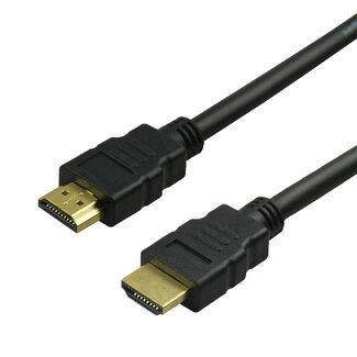 Case2go HDMI kabel - 1,5 Meter -  Geschikt voor Playstation 5, TV en Xbox Series X - Ultra HDTV - 4K - Zwart