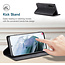 AutSpace - Samsung Galaxy S21 Ultra hoesje - Wallet Book Case - Magneetsluiting - met RFID bescherming - Zwart
