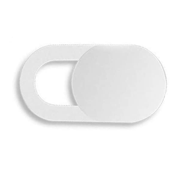 Webcam Cover - Privacy schuifje - Geschikt voor iMac, Laptop en Tablet - Wit afbeelding
