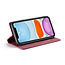 AutSpace - iPhone 11 hoesje - Wallet Book Case - Magneetsluiting - met RFID bescherming - Rood