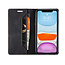 AutSpace - iPhone 11 Pro hoesje - Wallet Book Case - Magneetsluiting - met RFID bescherming - Zwart