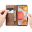 CaseMe - Samsung Galaxy A42 5G hoesje - Wallet Book Case - Magneetsluiting - Licht Bruin