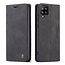 CaseMe - Samsung Galaxy A42 5G hoesje - Wallet Book Case - Magneetsluiting - Zwart