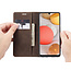 CaseMe - Samsung Galaxy A42 5G hoesje - Wallet Book Case - Magneetsluiting - Donker Bruin