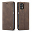 CaseMe - Samsung Galaxy A32 5G hoesje - Wallet Book Case - Magneetsluiting - Donker Bruin