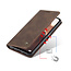 CaseMe - Samsung Galaxy A32 5G hoesje - Wallet Book Case - Magneetsluiting - Donker Bruin