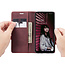 CaseMe - Samsung Galaxy A32 5G hoesje - Wallet Book Case - Magneetsluiting - Donker Rood