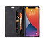 AutSpace - iPhone 12 / 12 Pro hoesje - Wallet Book Case - Magneetsluiting - met RFID bescherming - Zwart