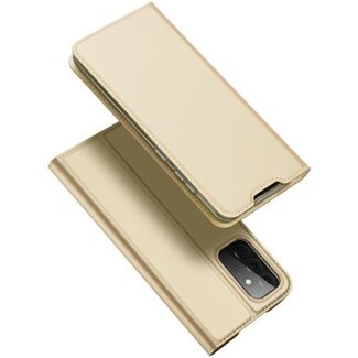 Dux Ducis Samsung Galaxy A72 5G Hoesje - Dux Ducis Skin Pro Book Case - Goud