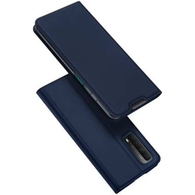 Huawei P Smart 2021 hoesje - Dux Ducis Skin Pro Book Case - Donker Blauw