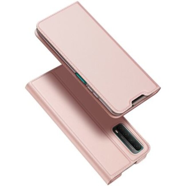 Huawei P Smart 2021 hoesje - Dux Ducis Skin Pro Book Case - Rose Goud