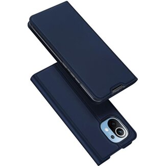 Dux Ducis Xiaomi Mi 11 hoesje - Dux Ducis Skin Pro Book Case - Donker Blauw