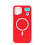 iPhone 12 Mini Hoesje - Magsafe Case - Magsafe compatibel - TPU Back Cover - Rood