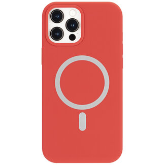 Mercury Goospery iPhone 12 / 12 Pro Hoesje - Magsafe Case - Magsafe compatibel - TPU Back Cover - Roze