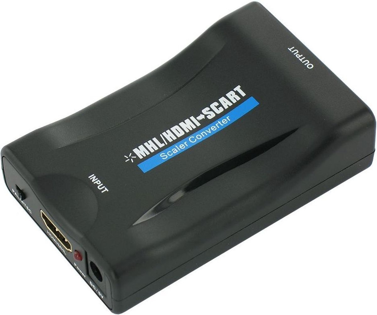 Prime potlood Dankzegging HDMI naar Scart Adapter - Full HD - 720P / 1080P - Plug & Play - Scart |  Case2go.nl