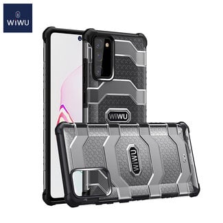 WIWU WiWu - Samsung Galaxy Note 20 Hoesje - Voyager Case - Schokbestendige Back Cover - Zwart