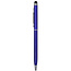 Case2go 1 Stuks - Touch Pen - 2 in 1 Stylus Pen voor smartphone en tablet - Metaal - Blauw