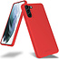 Mercury Goospery Samsung Galaxy S21 Plus Hoesje - Soft Feeling Case - Back Cover - Rood