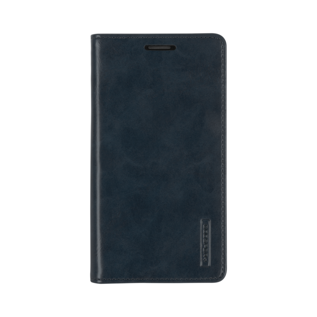 Samsung Galaxy Note 20 Hoesje - Blue Moon Flip Case - Met pasjeshouder - Donker Blauw