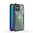 iPhone 11 Pro Max Hoesje - Super Protect Slim Bumper - Back Cover - Blauw/Transparant