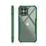 iPhone 12 Pro Max Hoesje - Super Protect Slim Bumper - Back Cover - Groen/Transparant