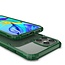 iPhone 12 Pro Max Hoesje - Super Protect Slim Bumper - Back Cover - Groen/Transparant