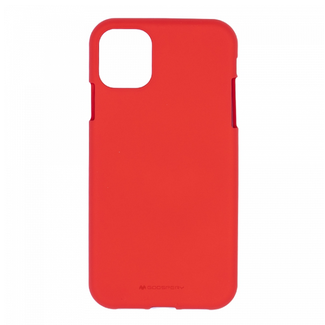 Mercury Goospery Apple iPhone 11 Hoesje - Soft Feeling Case - Back Cover - Rood