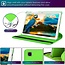 Case2go - Hoes voor de Samsung Galaxy Tab A7 (2020) - 360 Graden Draaibare Book Case Cover - 10.4 inch - Groen