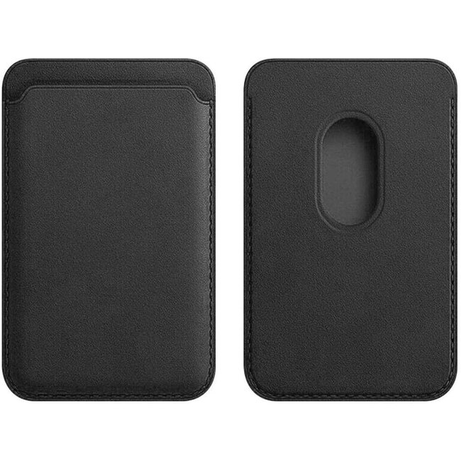 Magsafe Wallet Case voor iPhone 12 Mini / iPhone 12 / iPhone 12 Pro / iPhone 12 Pro MAX - Magnetische Kaarthouder - Pasjeshouder - Zwart