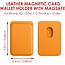 Magsafe Wallet Case voor iPhone 12 Mini / iPhone 12 / iPhone 12 Pro / iPhone 12 Pro MAX - Magnetische Kaarthouder - Pasjeshouder - Donker Blauw