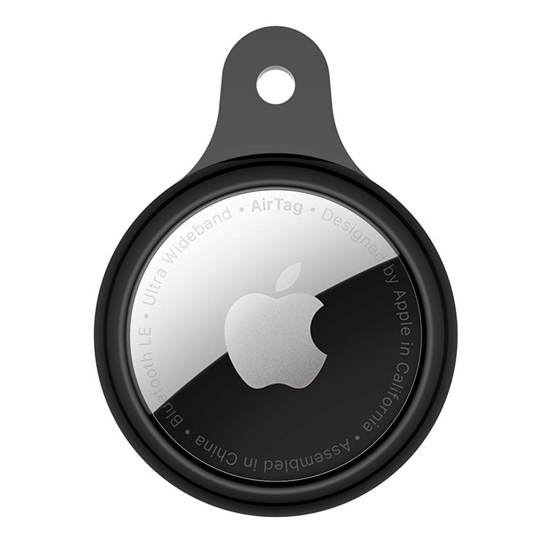 Apple Sleutelhanger Bescherm Hoesje - Siliconen AirTag |