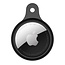 4-Pack Apple Airtag-sleutelhanger - AirTag Bescherm Hoesje - Siliconen AirTag Apple Case - Zwart