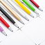 1 Stuks - Touch Pen - 2 in 1 Stylus Pen voor smartphone en tablet - Metaal - Blauw