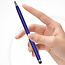 1 Stuks - Touch Pen - 2 in 1 Stylus Pen voor smartphone en tablet - Metaal - Blauw