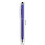 3 Stuks - Touch Pen - 2 in 1 Stylus Pen voor smartphone en tablet - Metaal - Blauw