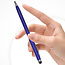 3 Stuks - Touch Pen - 2 in 1 Stylus Pen voor smartphone en tablet - Metaal - Blauw