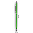 1 Stuks - Touch Pen - 2 in 1 Stylus Pen voor smartphone en tablet - Metaal - Groen